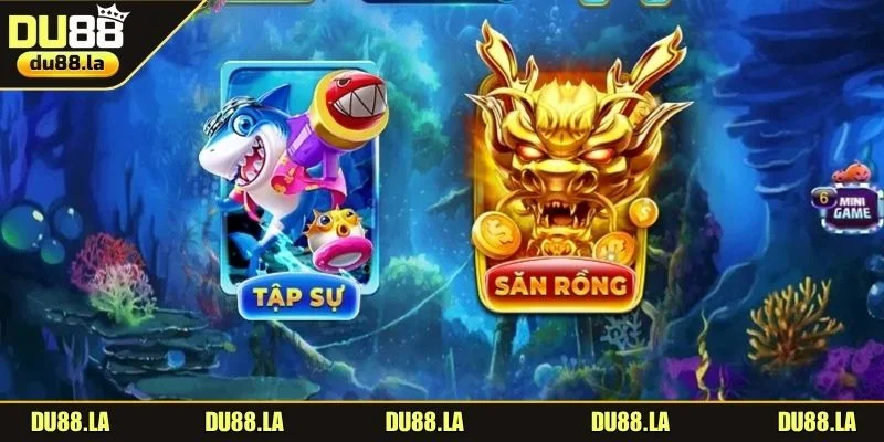 Cùng tham gia cuộc đại chiến dưới đáy biển và chiến đấu với các boss