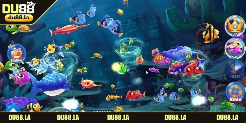 Vua Bắn Cá ấn tượng với hệ thống vũ khí đa dạng